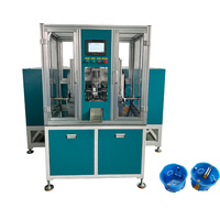Machine de visageuse automatique pour boîtiers électriques muraux, entraînée par moteur PLC, avec garantie d'un an