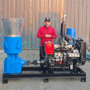 Tự chế nhỏ <span class=keywords><strong>PELLET</strong></span> máy hướng dẫn sử dụng pelletizer máy cho động vật thức ăn chăn nuôi gia cầm Thức ăn viên Máy làm - Product Image 1