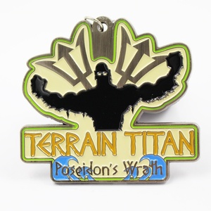 เหรียญโลหะผสมสังกะสีขนาดใหญ่สำหรับการแข่งขันวิ่งมาราธอนผลิตจากโลหะสังกะสีแบบกำหนดเอง - Product Image 5