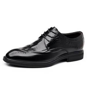 Zapatos Casuales de Negocios para Hombre, Diseño 2026, Cuero de Grano Entero, Estilo Inglés, Cómodos y Versátiles - Product Image 1