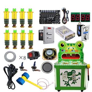 Máquina de Juego Arcade de Martillo y Rana que Funciona con Monedas para Niños, Kit de Bricolaje, Juego de Redención de Golpear al Topo con Martillo - Product Image 1