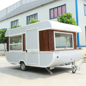 Remolque Móvil de Comida Personalizado para Bar de Cerveza y Helados, Camión de Comida Móvil de Estilo Urbano, <span class=keywords><strong>Restaurante</strong></span> de Lámina Galvanizada - Product Image 4