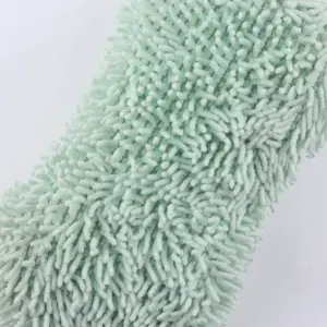 Anpassbarer umwelt freundlicher Chenille-Auto wasch schwamm block aus Voll polyester aus Mikro faser