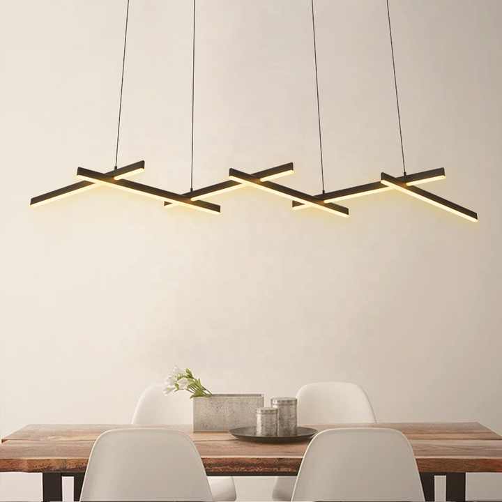 SKD Sunsir Metal Lamps Acrylic Lampshade Led Pendant Lamps Ceiling Lights Office Chandeliers