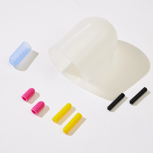 Silicone Cable <b>End</b> <b>Cap</b> High Temperature Resistant Dustproof Seal RoHS Compliant UL94V-0 Level 4 Material - Product Image 3