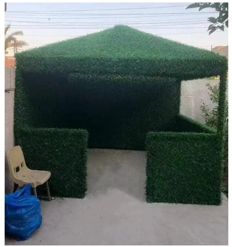 Hedge pacote de parede artificial, cerca artificial para decoração de parede, grama sintética, paisagem, parede de grama artificial