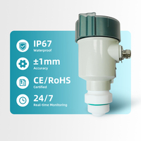 Sensor de Nivel por Radar de 80 GHz, 4-20 mA, RS485, HART, Modbus, IP67, Precisión de 1 mm, Acero Inoxidable, a Prueba de Explosiones ExdIICT6, Rango de 0-120 m