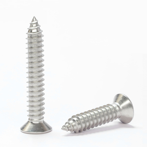 100 piezas/bolsa Tornillo autorroscante de cabeza plana cruzada de acero inoxidable 304 M1 M1.4 M1.7 M2 M2.3 M2.6 M3 M3.5 M4 - Product Image 3