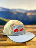 Casquette de camping 5 panneaux personnalisée de haute qualité avec patch d'étiquette et motif appliqué léger pour les activités sportives et de plein air
