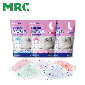 Litière en cristal de silice de qualité supérieure - Absorption ultime, élimination puissante des <span class=keywords><strong>odeurs</strong></span>, écologique et faible <span class=keywords><strong>entretien</strong></span> - Product Image 1