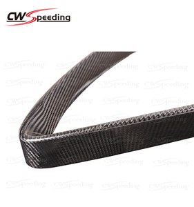 Grille de pare-chocs avant en fibre de carbone véritable 3K pour kit carrosserie Alfa Romeo Stelvio 2017-2019 - Product Image 6