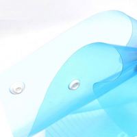 Sobre de Plástico Transparente Tamaño A4/Carta con Cierre de Botón a Presión, Material PP Ecológico, Personalizable para Promociones, Suministros Escolares y de Oficina