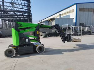 Mobiele hoogwerker op aanhanger met automatische nivellering - Product Image 6