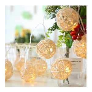 Hot Bán Wicker Mây Quả Bóng Trang Trí Đám Cưới Bé Tắm Nguồn Cung Cấp Bên Thủ Công Đồ Trang Trí Nhà Mây Bóng - Product Image 4