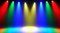 Projecteur de scène à tête mobile Pro MAC One 150W RGBL LED BeamWash