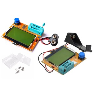 LCR-T4 <span class=keywords><strong>ESR</strong></span> Instrument Transistor Testeur Diode Transistor Condensateur Mos Mega328 Transistor Testeur + Cas - Product Image 1