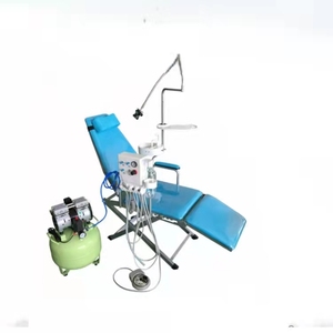 Offre Spéciale : Unité Dentaire Portable avec Alimentation Électrique, Pliable et Sûre, avec Égouttoir, Lampe et Plateau – Excellent Prix - Product Image 1