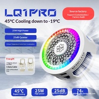 Nouveau LQ1pro Refroidisseur magnétique à aspiration haute efficacité pour téléphone portable et tablette, en ABS+Aluminium