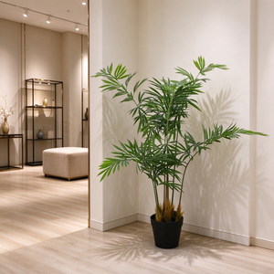 Cycada Artificiale Debao in Vaso, Albero Finto di Alta Qualità 120cm / 3.94ft per Decorazioni Natalizie e Domestiche - Product Image 5