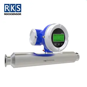 High Temperature 200 Celsius Bitumen Coriolis Mass Flow Meter