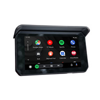 Système de navigation GPS en métal pour motos Ottocast's New C5 Moto Carplay Portable 5 pouces sans fil Carplay