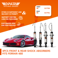 317750 317751 DPATP Amortisseurs avant neufs pour Ferrari F488 Amortisseur inductif Suspension Strut 317752