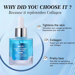 Productos para el Cuidado de la Piel al por Mayor, Reafirmantes, Minimizadores de Poros, Suero para Piel de Cristal, Suero Facial con Péptidos de Cobre Azul y Retinol - Product Image 5