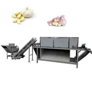 Garlic Breaking Machine For Sale/Garlic Splitter Stem Leaf And Root Cutter/Garlic Head Cutting Machine