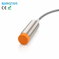 Capteur de proximité rond M18 à tête convexe 16 mm pour détection de métaux, capteur inductif pour équipement d'automatisation de machines CNC
