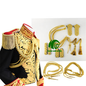 สายคาดเอวสำหรับใส่ไปงานพิธีของ Kango สำหรับชุดยูนิฟอร์มสีทองและสีเงิน - Product Image 5