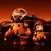 100% Asli Original POPMART-MEGA SPACE MOLLY 400% APOLLO PVC Figur Anime Hiasan Tersedia