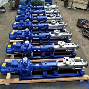 ปั๊มสกรูเดี่ยวสแตนเลสเกรดอาหาร G30-1 สำหรับของเหลวที่มีความหนืดสูง G/GW ต่ำ G/G - Product Image 4