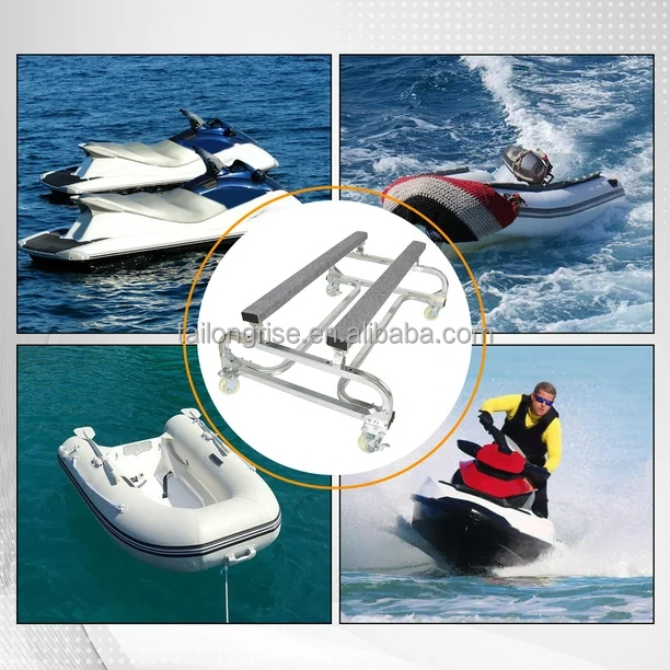 Watercraft Dolly PWC Cart Boat Jet Ski Stand Storage Trailer Dock Carts 1000lb Capacity