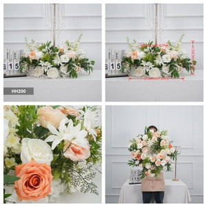 พวงดอกไม้งานแต่งงานคุณภาพสูงสำหรับตกแต่งโต๊ะกลางงานเลี้ยง - Product Image 3