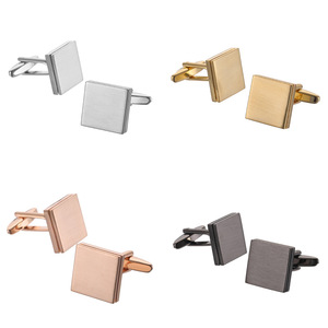 Giá Tốt Nhất Thời Trang Sang Trọng Áo Sơ Mi Tay Áo Phụ Kiện Phong Cách Tùy Chỉnh Kinh Doanh Quà Tặng Đám Cưới Khuyến Mại Kim Loại Người Đàn Ông Khuy Măng Sét - Product Image 1