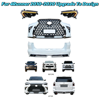 Kit de carrosserie avec phares LED pour Toyota 4Runner 2010-2020, style Lexus, pare-chocs avant, calandre, ensemble de conversion complet