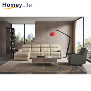 Ghế Sofa Giá Rẻ Ghế Sofa Hình Chữ L Bằng Da Ghế Bập Bênh Ghế Bành Ghế Sofa 1 + 2 + 3 - Product Image 2