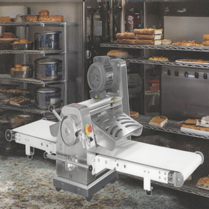Laminoir à pâte de comptoir en acier inoxydable FEELART en gros, équipement de cuisine commercial de haute qualité, garantie de 2 ans - Product Image 4