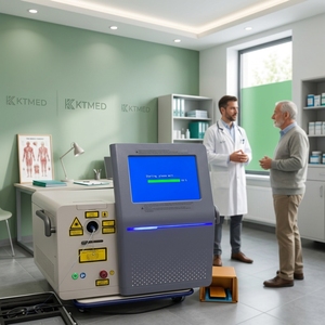 Láser de Holmio de 40W/90W/120W para Urología, Cirugía de Próstata, Ureterolitotomía, <span class=keywords><strong>Tumor</strong></span> de Vejiga y Nefrolitotomía - Product Image 2
