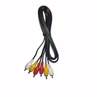 Adaptateur convertisseur de câble AV 3 RCA personnalisé de haute qualité pour utilisation en moto et en automobile