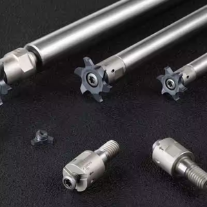 Porte-lame remplaçable personnalisé, <span class=keywords><strong>fraise</strong></span> <span class=keywords><strong>à</strong></span> trois côtés, <span class=keywords><strong>fraise</strong></span> <span class=keywords><strong>à</strong></span> rainures en T MG1006 1206, arbre de <span class=keywords><strong>fraise</strong></span> avec fraises <span class=keywords><strong>à</strong></span> bout latéral - Product Image 2