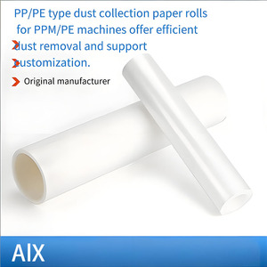 Película de Polipropileno Suave Antipolvo para Moldeo por Soplado, 80UM, Superficie Adhesiva, Rodillo de Limpieza Antiestático para la Industria de PCB y Optoelectrónica - Product Image 3