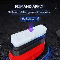 Prix Usine – Nettoyant Puissant pour Film Huileux sur Vitres Auto – Éliminateur de Taches et de Film Huileux pour Pare-Brise Avant Intérieur – Brosse de Nettoyage pour Vitres