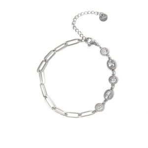 PXK-0235 สร้อยข้อมือแฟชั่นแบบโซ่และแบบเชื่อมต่อ - Product Image 2