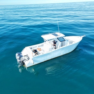 Barco <span class=keywords><strong>de</strong></span> Pesca <span class=keywords><strong>de</strong></span> Aluminio <span class=keywords><strong>de</strong></span> 36 pies con Consola Central para Ocio Familiar en el <span class=keywords><strong>Mar</strong></span> y el Lago - Product Image 1