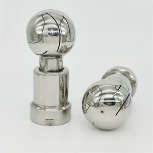 Thép Không Gỉ Vệ Sinh Quay Trống Làm Sạch Vòi Phun Vòi Phun Nước Bể Rửa Trống Vòi Phun - Product Image 1