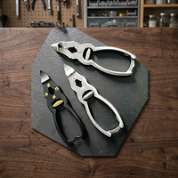 ASAP Coupe-ongles robuste et durable 15 cm en acier au carbone, à ouverture large et courbée, pour podologie, double action