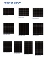 Panel Surya Sel Surya BLUE CARBON 24V 400W 410W 420W 430W 440W