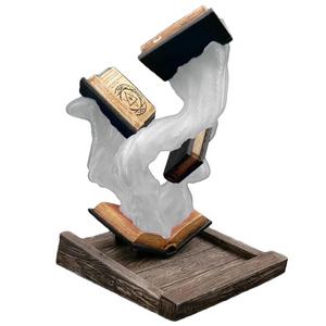 Personnalisé en gros peint à la main jeu de société rétro de haute qualité personnalisé résine ancien sort magique grand livre en forme de tour de dés - Product Image 4