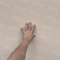 Dalles de terrazzo préfabriquées ML-ST031 (Grandes dalles) couleur beige, antidérapantes, écologiques, pour chambre, hôtel, et utilisation comme plateau de table